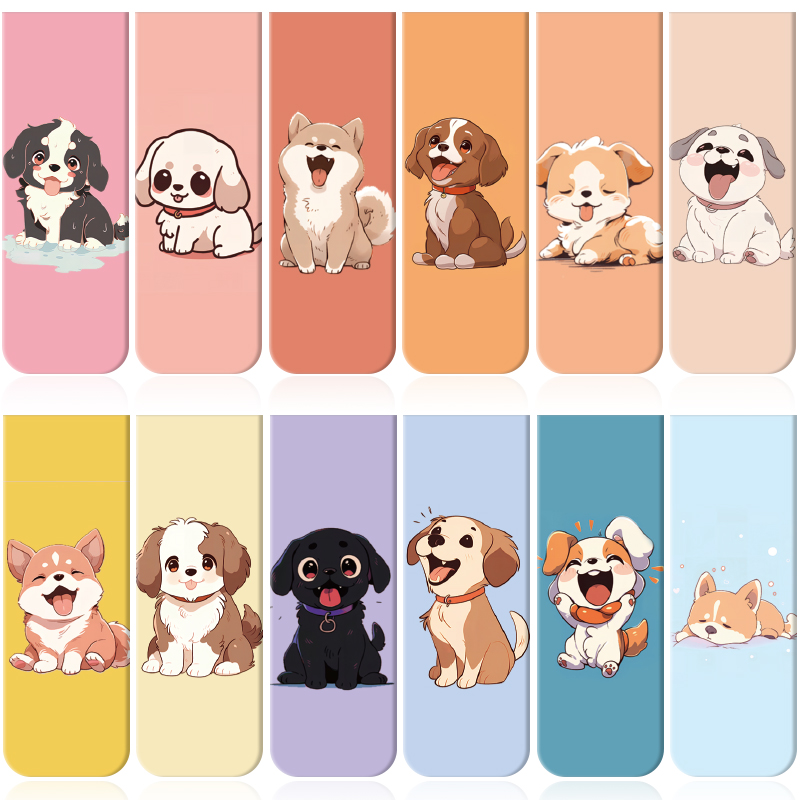 Bookmark Magnetic Clip - Segnalibri magnetici per cuccioli di cartone