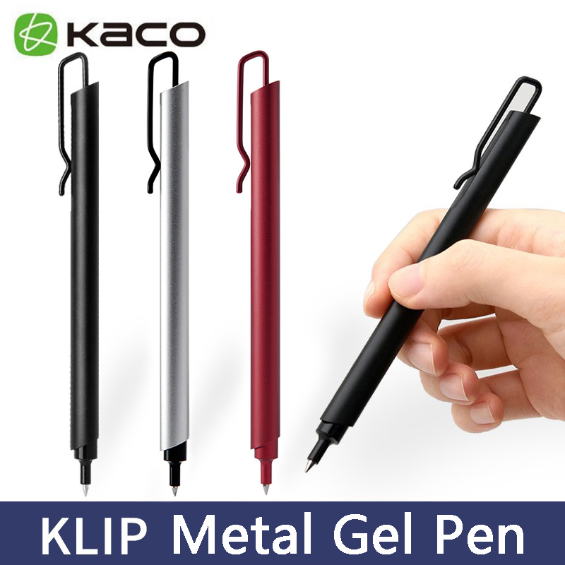 Stationery Supply Business - Kaco Metal Gel Pen 0.5MM ricariche