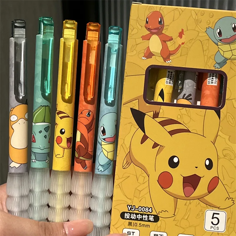5 pezzi Pikachu Set di penne g - Gel Ink Pen Set recensione e prezzo