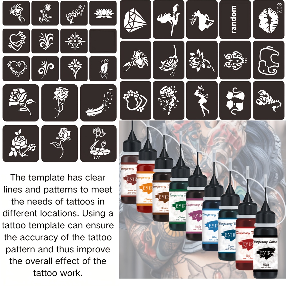 Kit per Tatuaggi Temporanei in - Gel Ink Pen Set recensione e prezzo