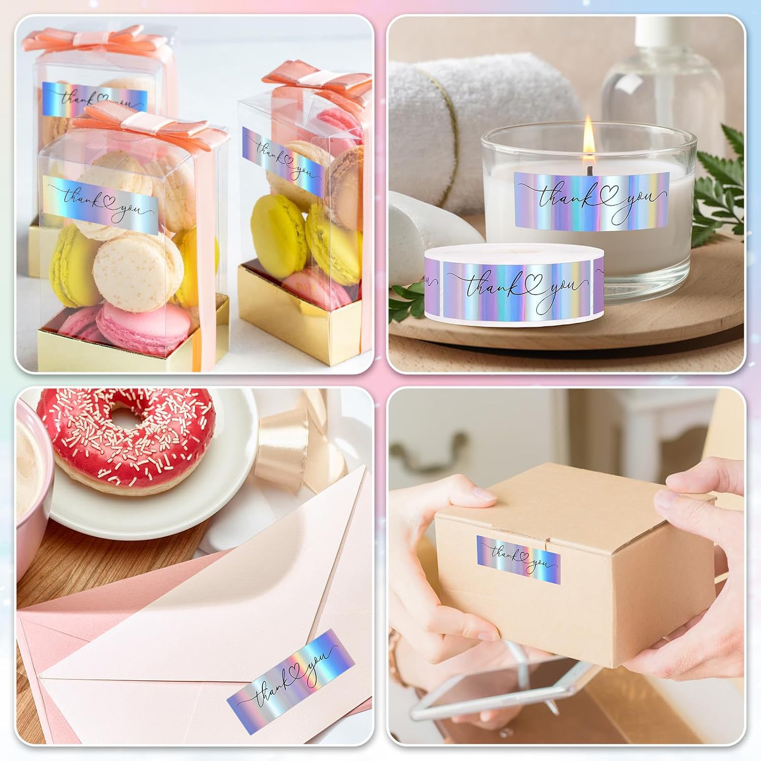 JCAC 120 pezzi/rotolo Adesivi  - Sticker Label Roll recensione e prezzo
