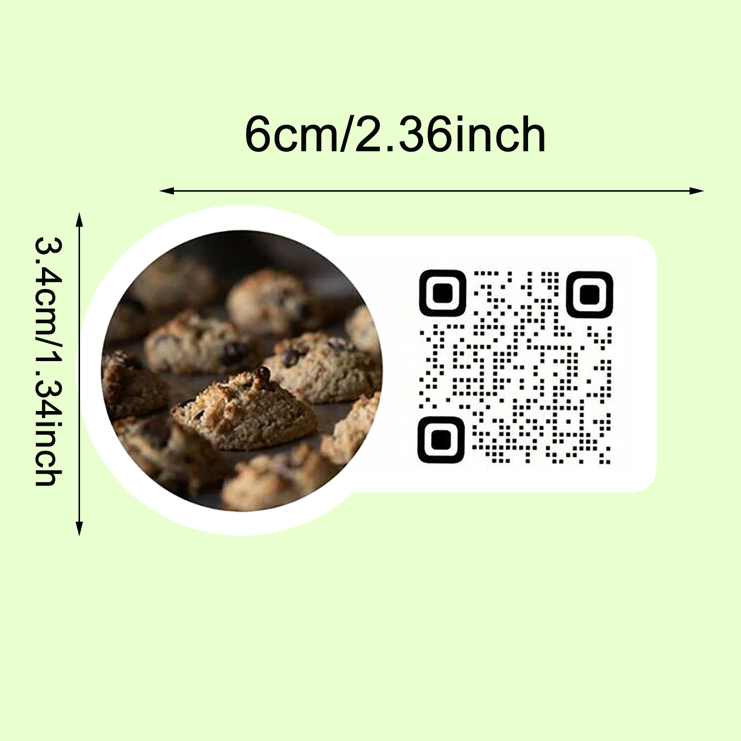 Adesivi con codice QR personal - Sticker Label Roll recensione e prezzo