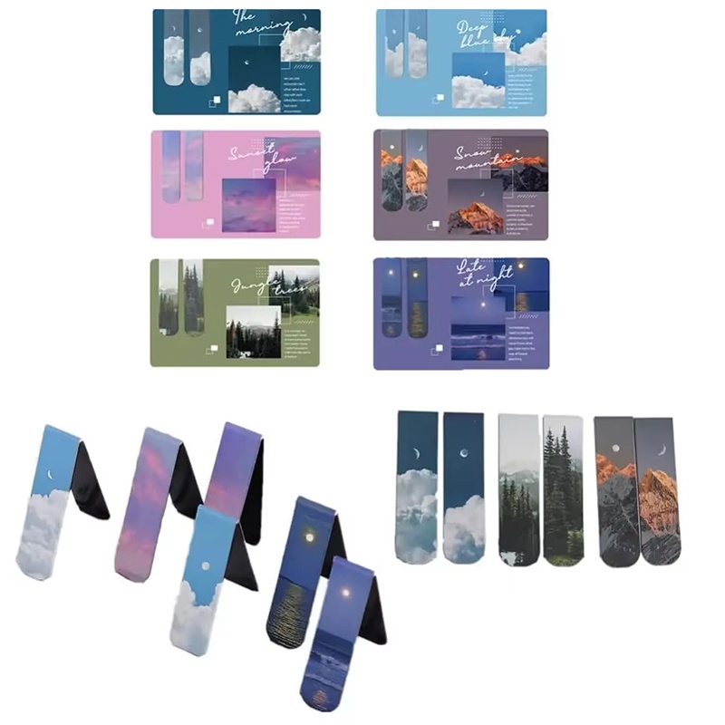2 segnalibri magnetici a tema  - Bookmark Magnetic Clip recensione e prezzo