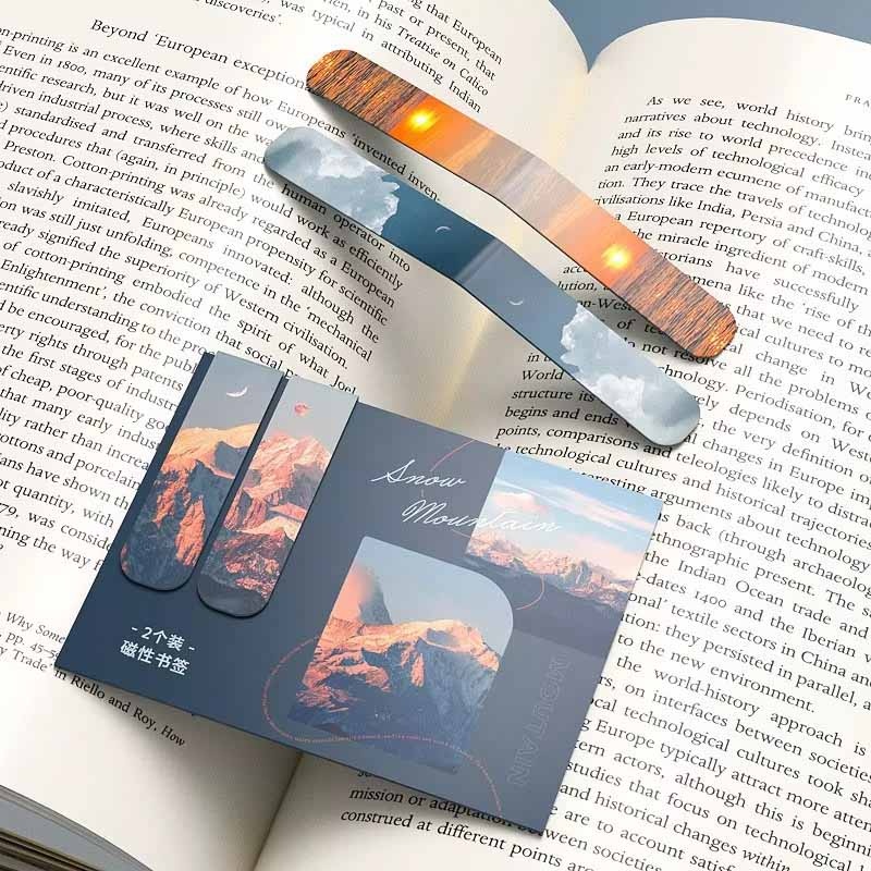 2 segnalibri magnetici a tema  - Bookmark Magnetic Clip recensione e prezzo