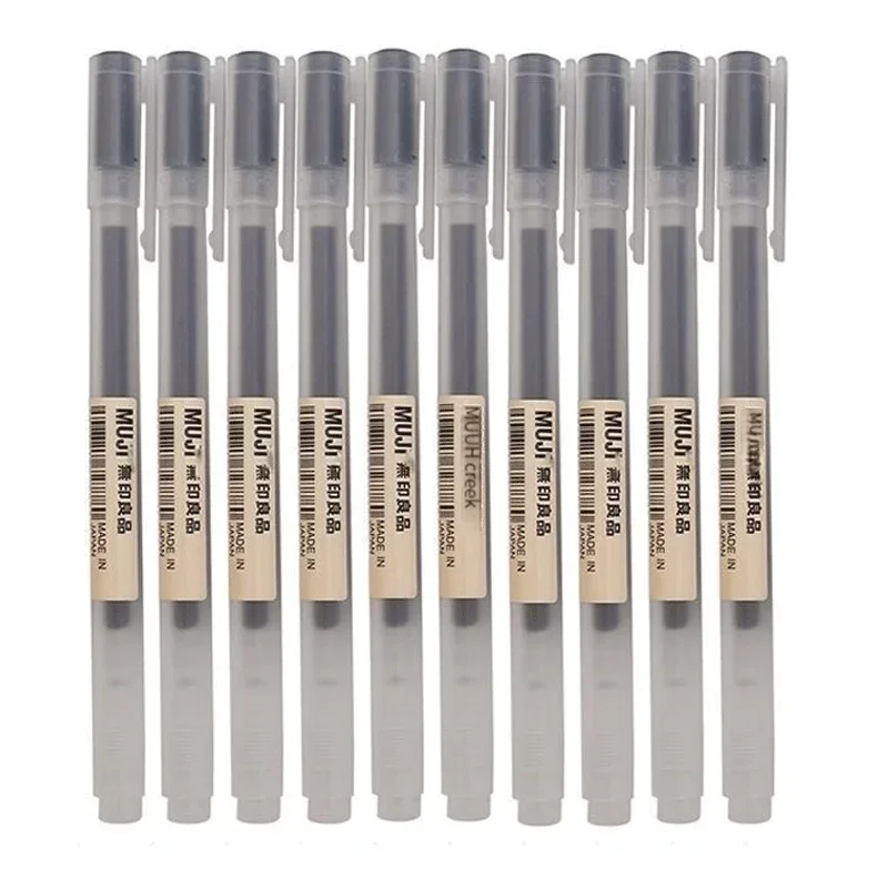 6/8 Pz/set MUJIs Penna Gel Ner - Gel Ink Pen Set recensione e prezzo