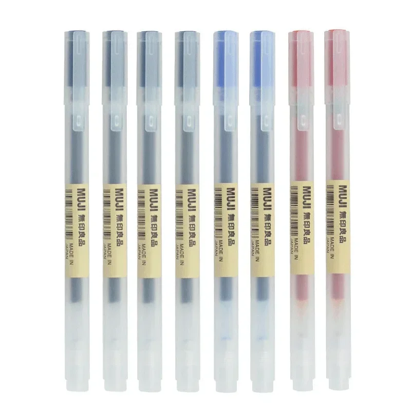 6/8 Pz/set MUJIs Penna Gel Ner - Gel Ink Pen Set recensione e prezzo