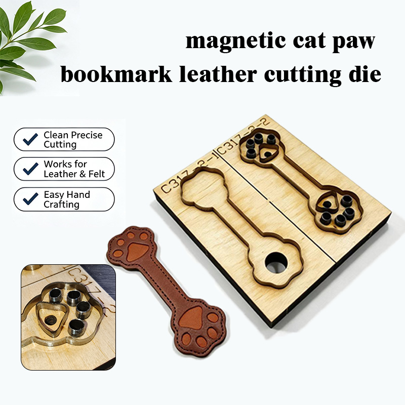 Stampo per taglio pelle C317 C - Bookmark Magnetic Clip recensione e prezzo