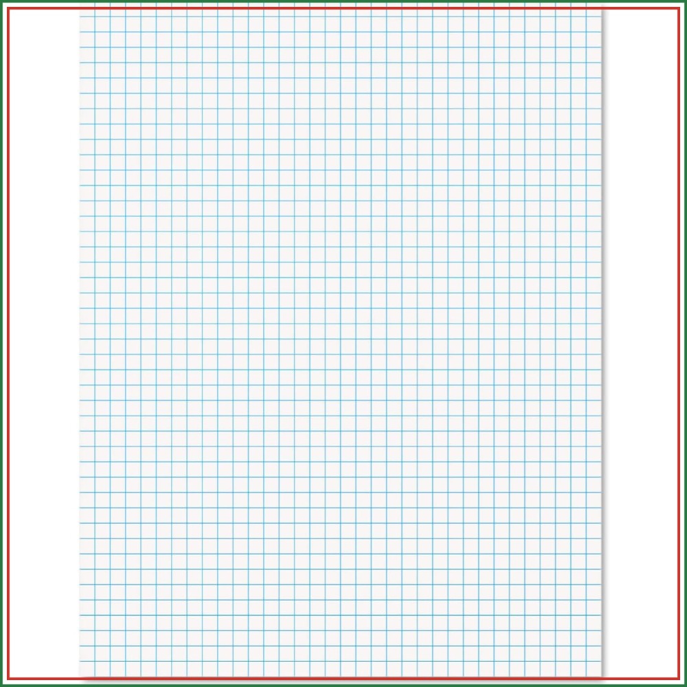 Blocco di Carta a Quadretti 8. - Graph Paper Pad recensione e prezzo