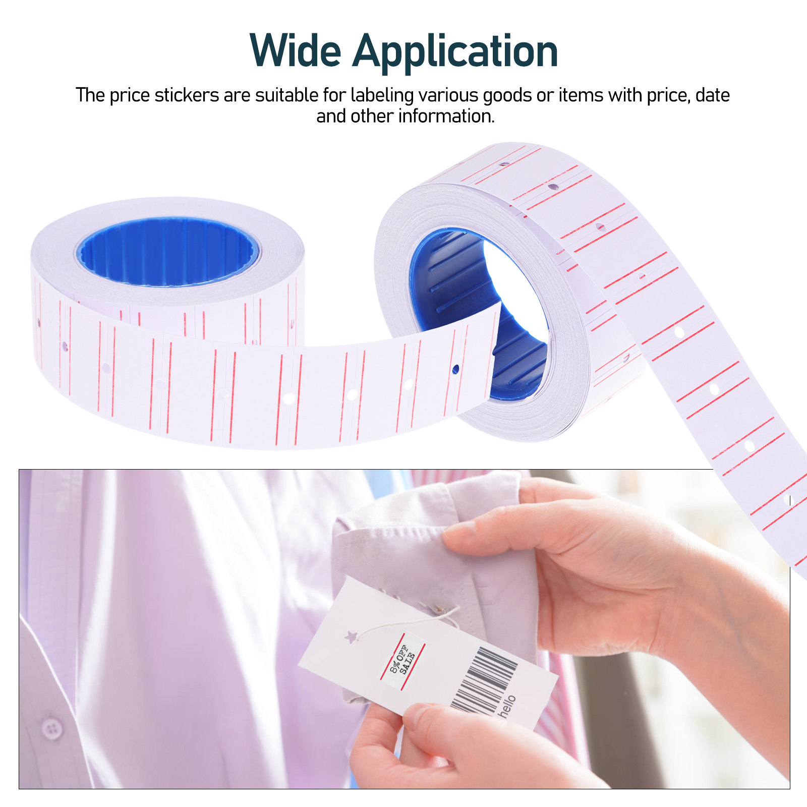 10 Rotoli di Etichette Adesive - Sticker Label Roll recensione e prezzo